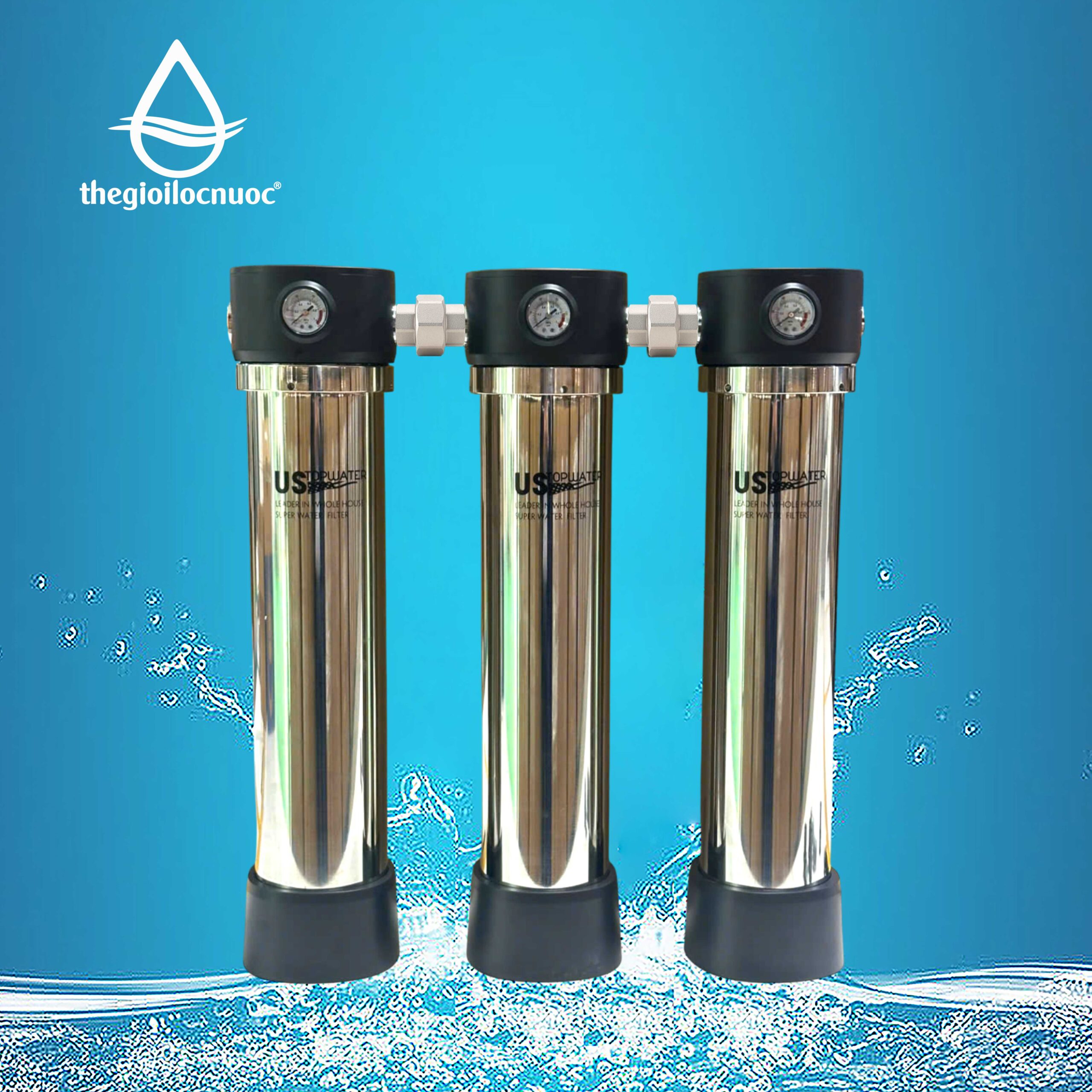 BỘ LỌC TỔNG USTOPWATER – MODEL DELUX-XS