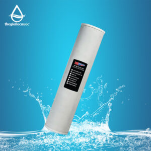 LÕI LỌC THAN HOẠT TÍNH MỊN 2in1 20″ BÉO USTOPWATER – THÁI LAN