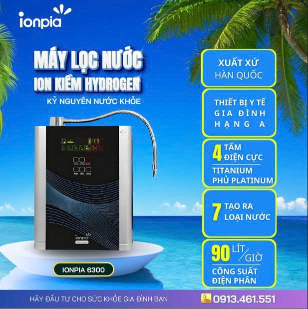Máy lọc nước IONPIA ion kiềm ION-6300 4
